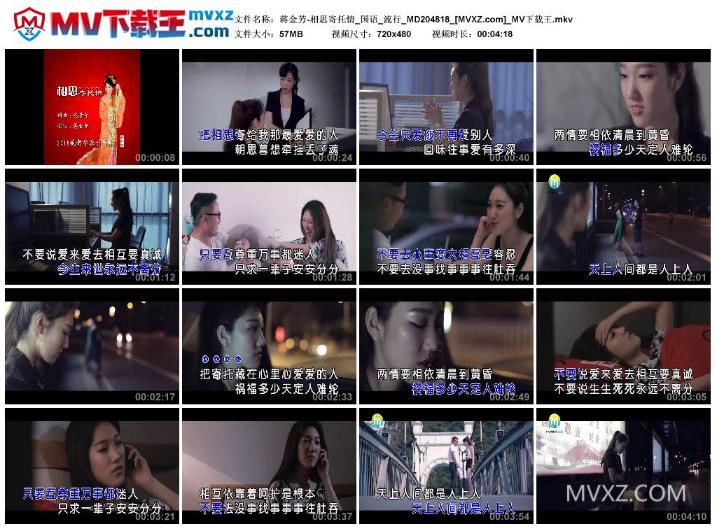 蒋金芳-相思寄托情_国语_流行_MD204818